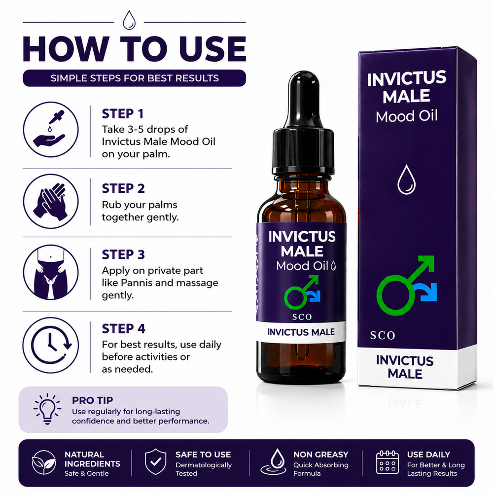 Invictus Male Mood Oil